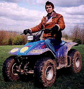 Jon Heasman on a Quad Bike